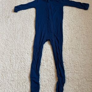 Kyte BABY Blue One Piece Footies with Long Sleeves